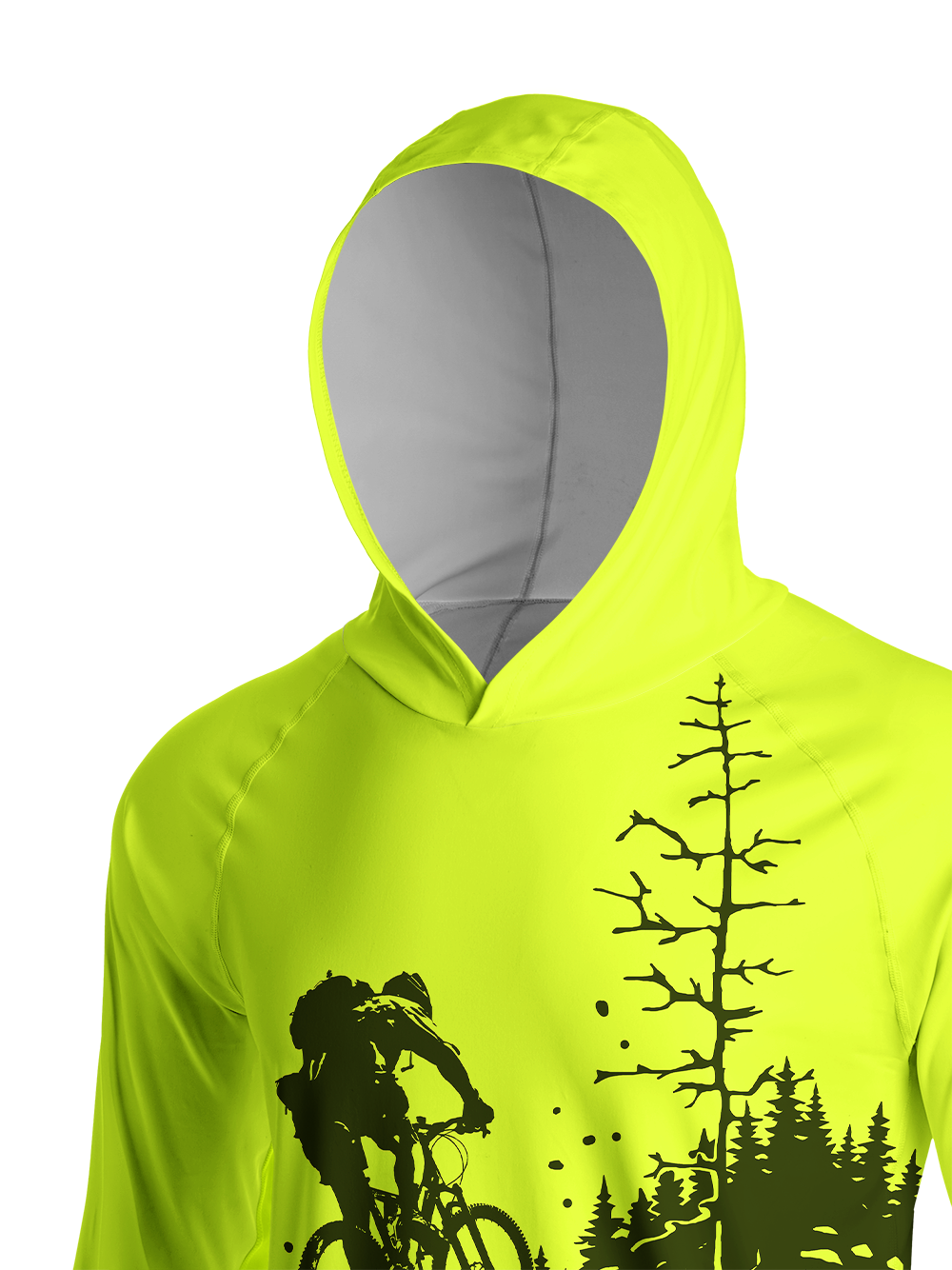Orionride Wilderness Adventure Long Sleeve Cycling Hoodie Shirt