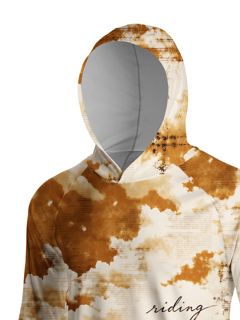 Orionride Skyward Narrative Long Sleeve Cycling Hoodie Shirt