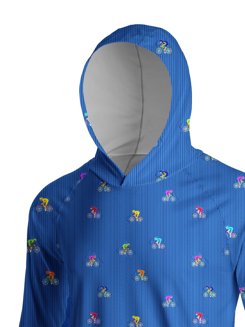 Orionride Cyclist Sprint Long Sleeve Cycling Hoodie Shirt