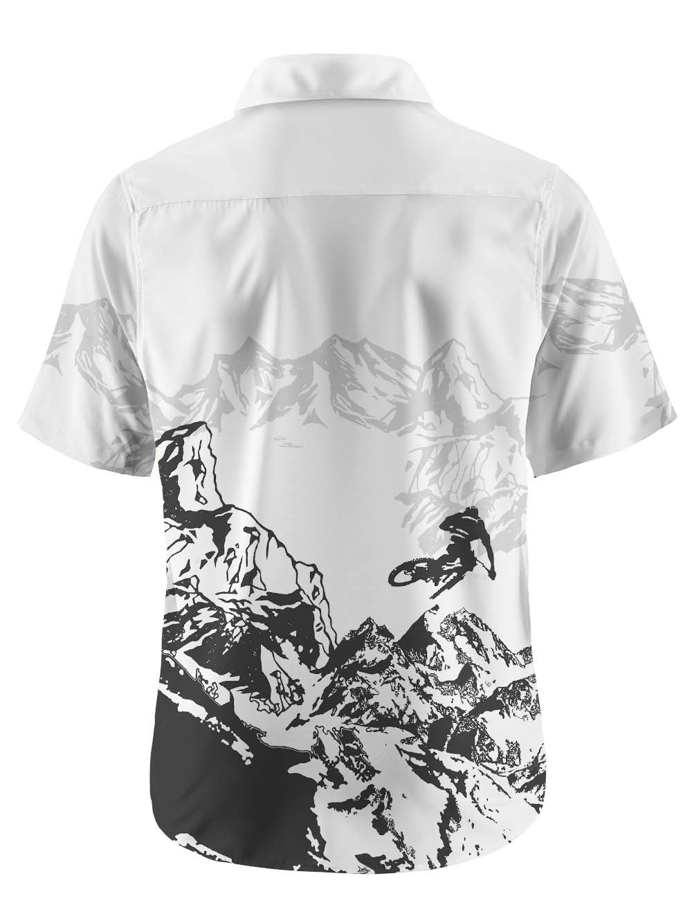 Orionride Hill Racing Zipper Pockets Ultra Lightweight Short Sleeves Gravel Shirt