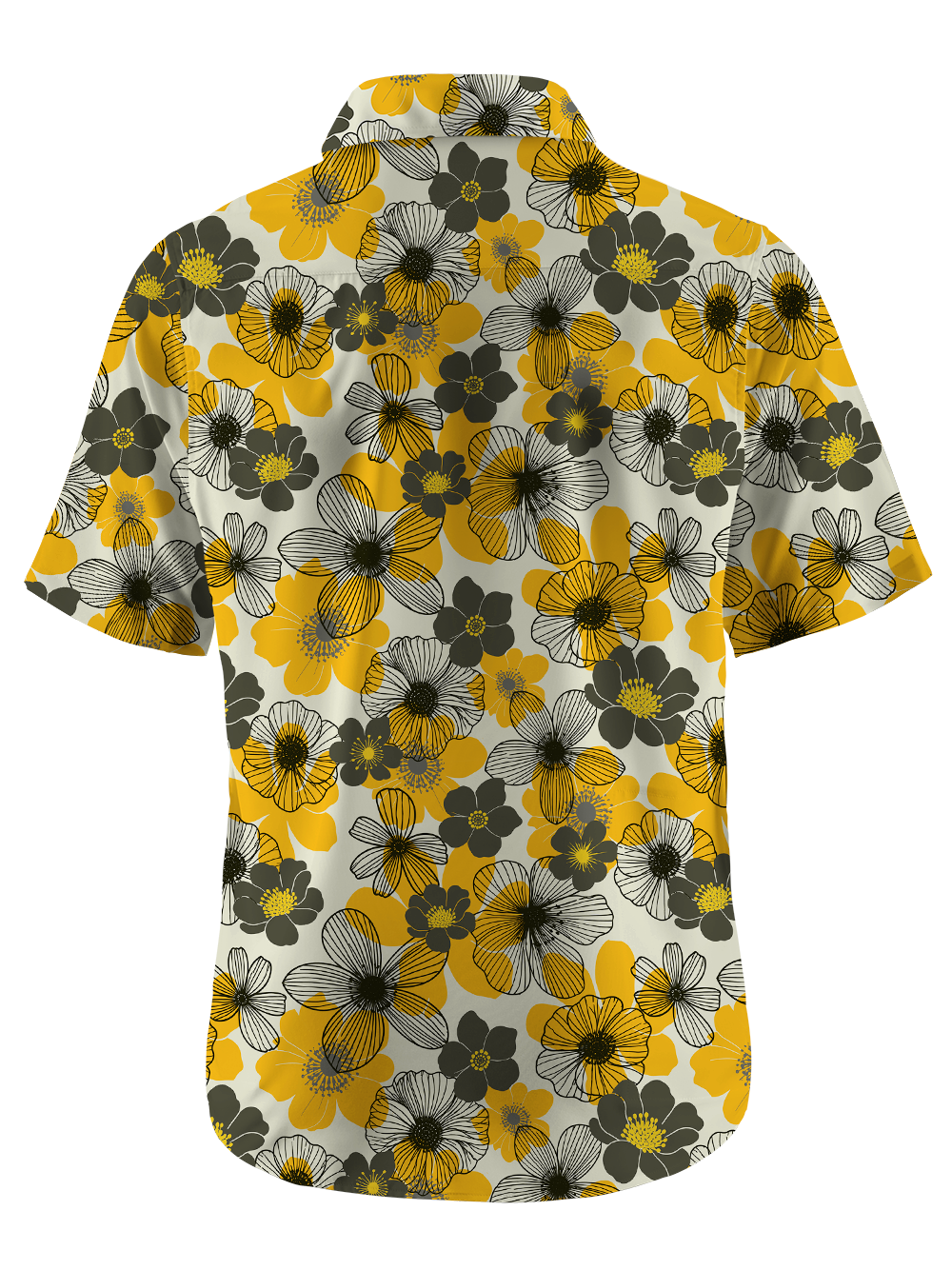 Orionride Overlay Bloom Zipper Pockets Ultra Lightweight Short Sleeves Gravel Shirt
