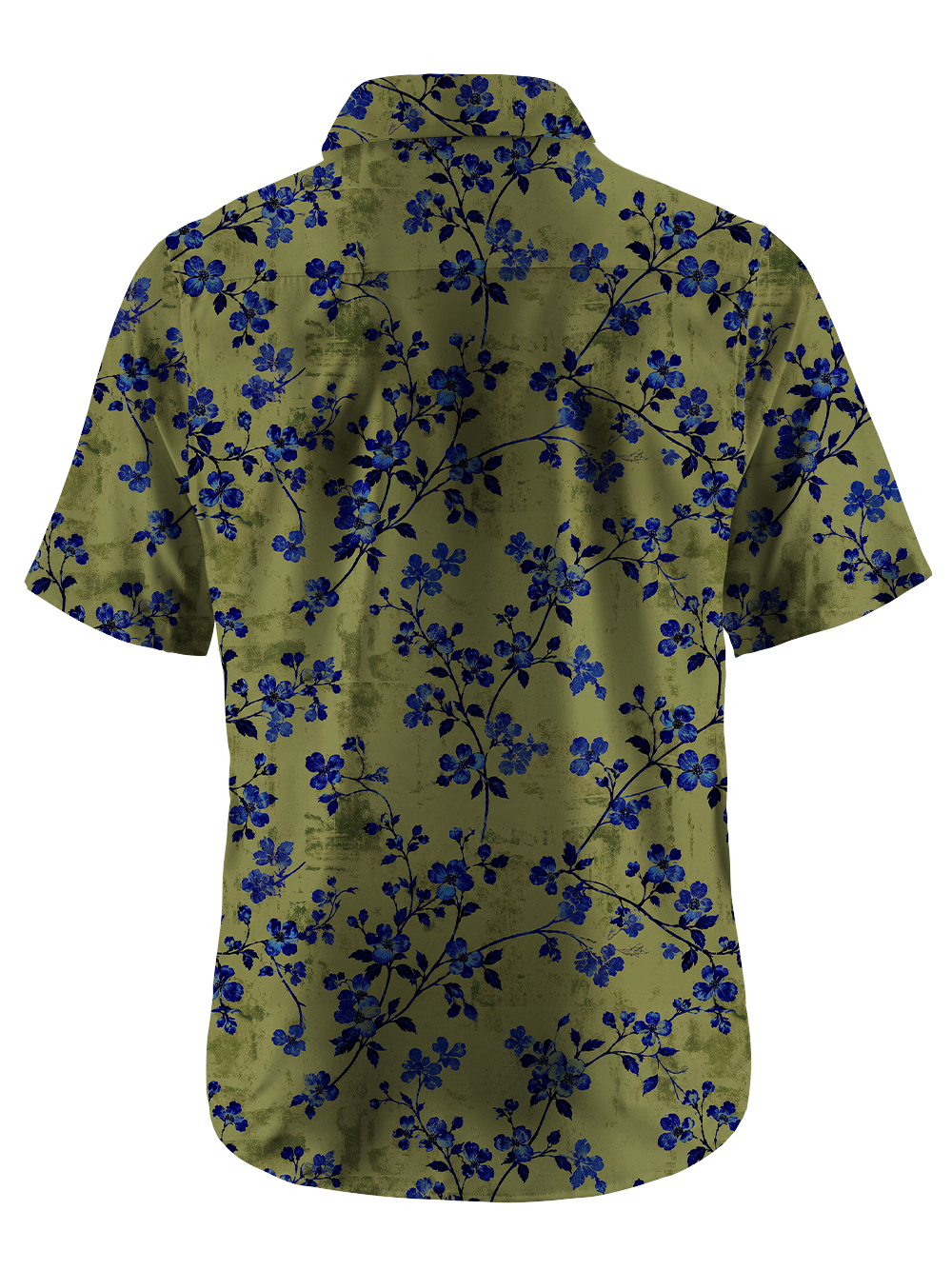 Orionride Vintage Bluebell Zipper Pockets Ultra Lightweight Short Sleeves Gravel Shirt
