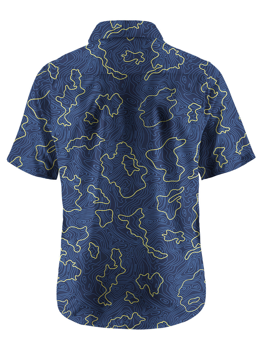 Orionride Contour Tiling Ultra Lightweight Short Sleeves Hawaiian shirt