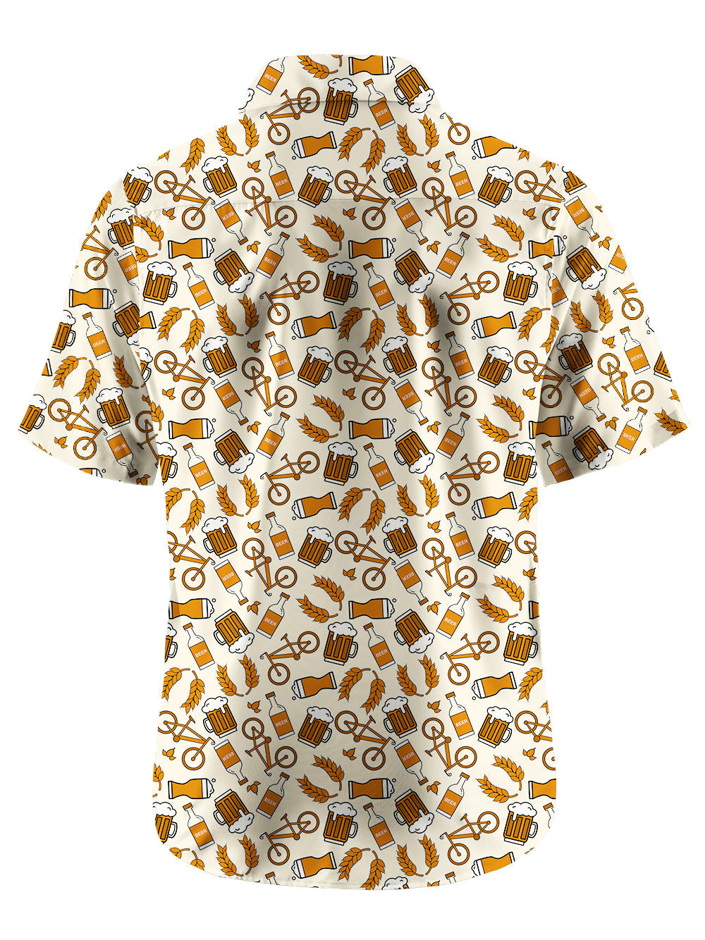 Orionride Beer And Wheat Ultra Lightweight Short Sleeves Hawaiian shirt