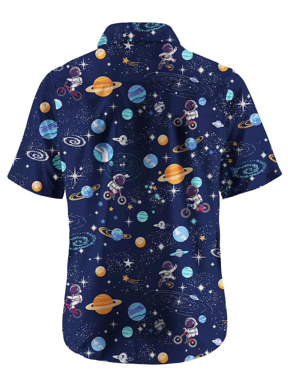 Orionride Space Travel Ultra Lightweight Short Sleeves Hawaiian shirt