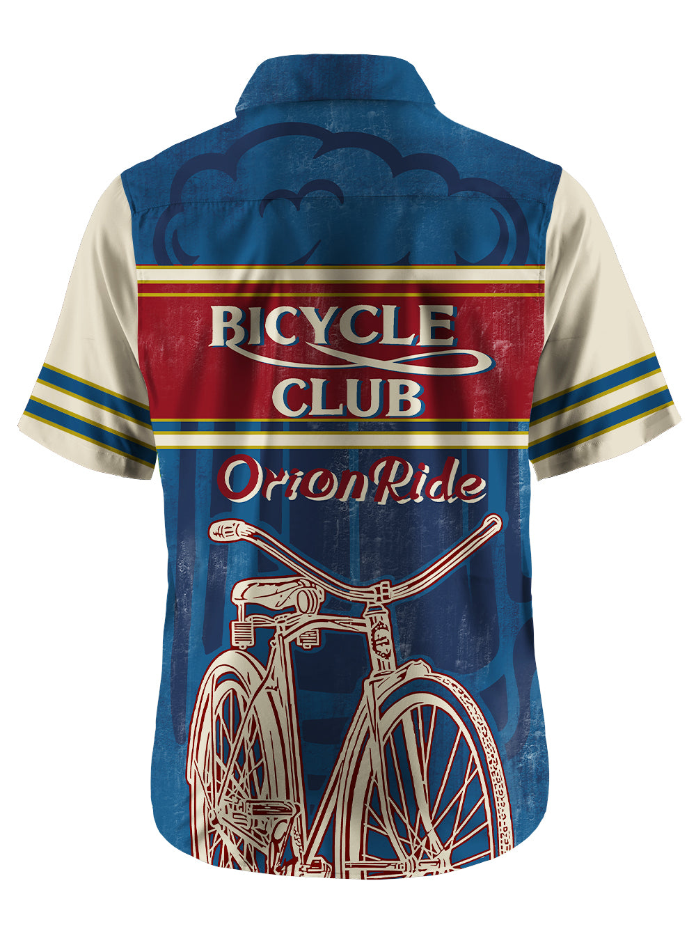 Orionride Bicycle Club Zipper Pockets Ultra Lightweight Short Sleeves Gravel Shirt