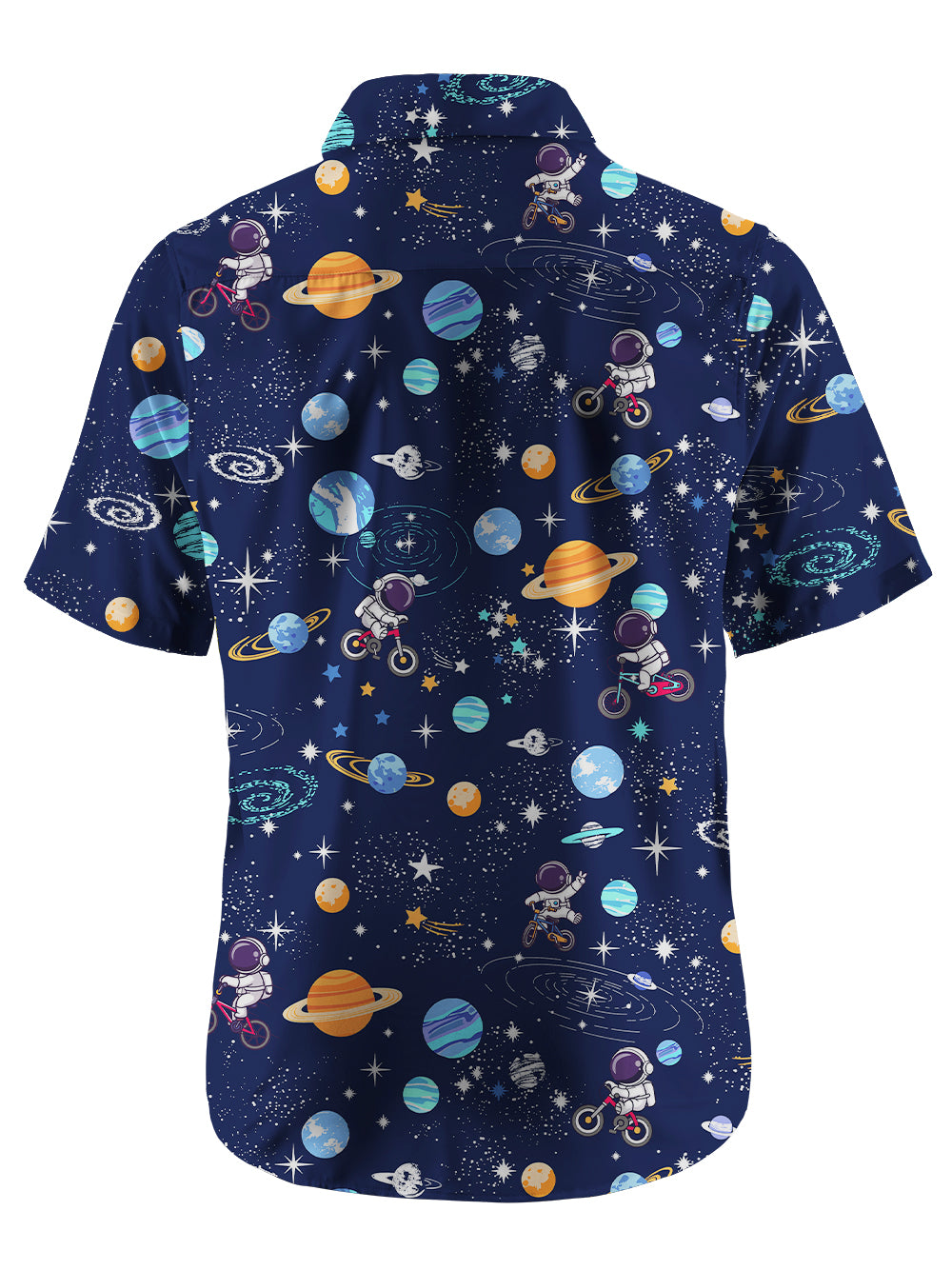 Orionride Space Travel Zipper Pockets Ultra Lightweight Short Sleeves Gravel Shirt
