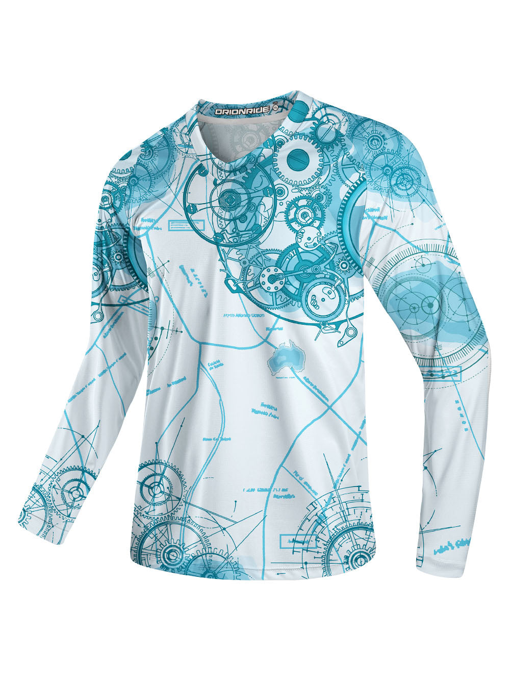 Orionride Gear Structure Long Sleeve Downhill Jersey
