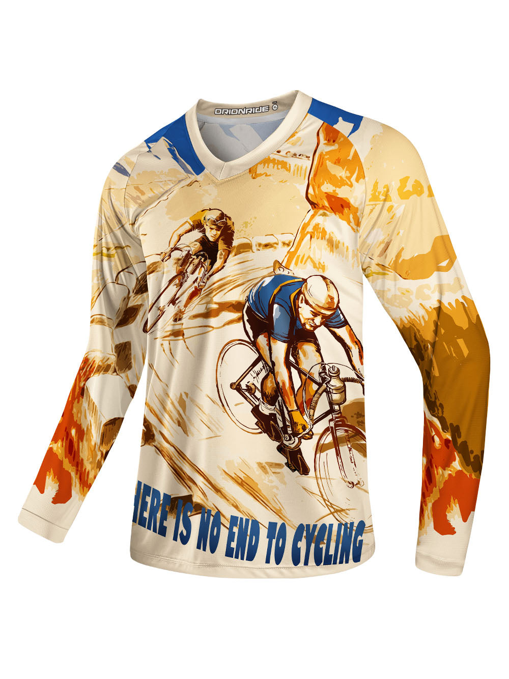 Orionride Chasing The Race Long Sleeve Downhill Jersey
