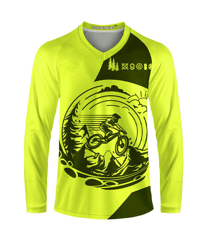 Orionride Adventurous Spirit Long Sleeve Downhill Jersey
