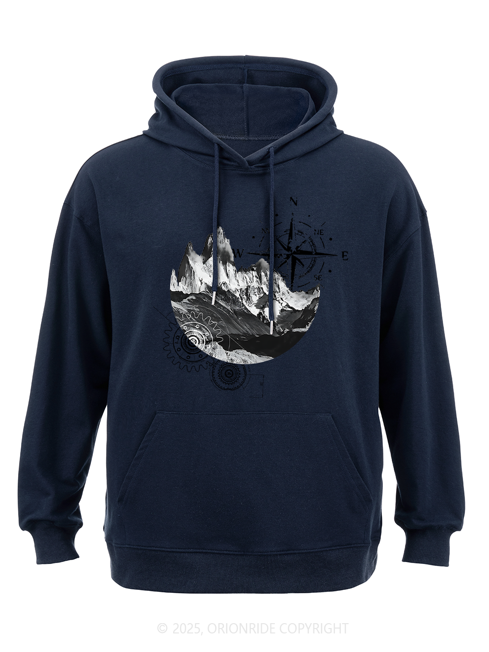 Orionride Mountain Compass Classic Hoodie