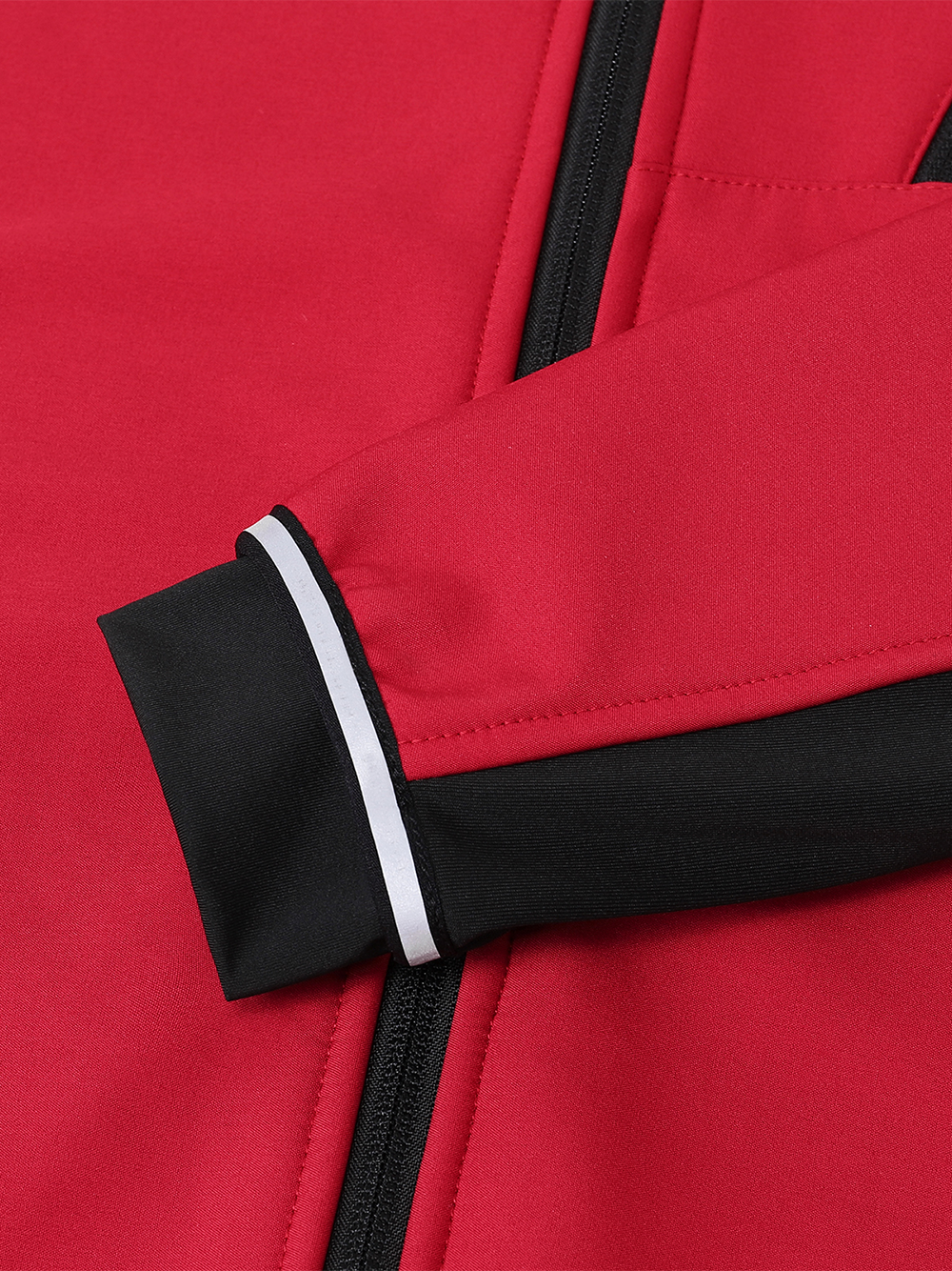 Orionride Cycling Jacket With Hood Mountain Bike Windbreaker Red