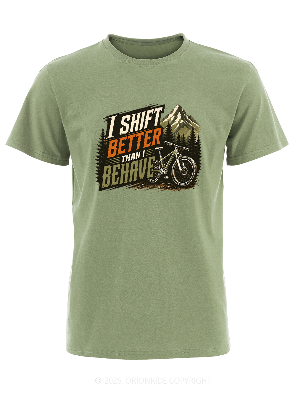 Orionride Cycling Skills Short Sleeves Bike T-Shirt