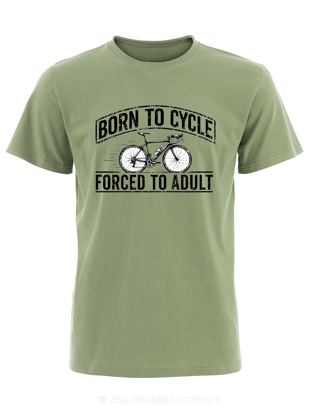 Orionride Born To Cycle Short Sleeves Bike T-Shirt