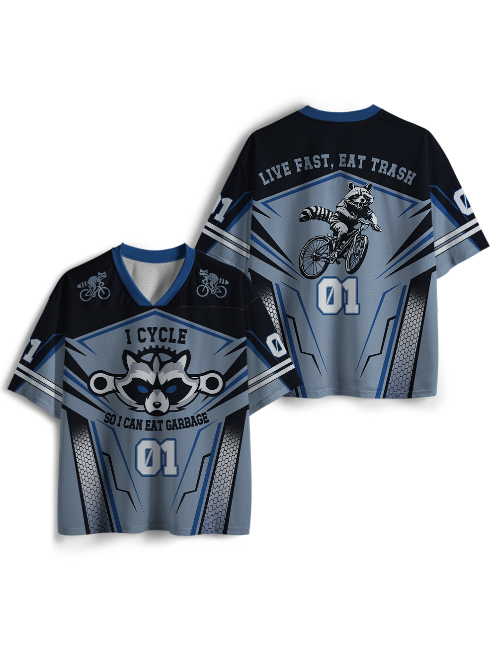Orionride Fierce Raccoon Mesh Jersey