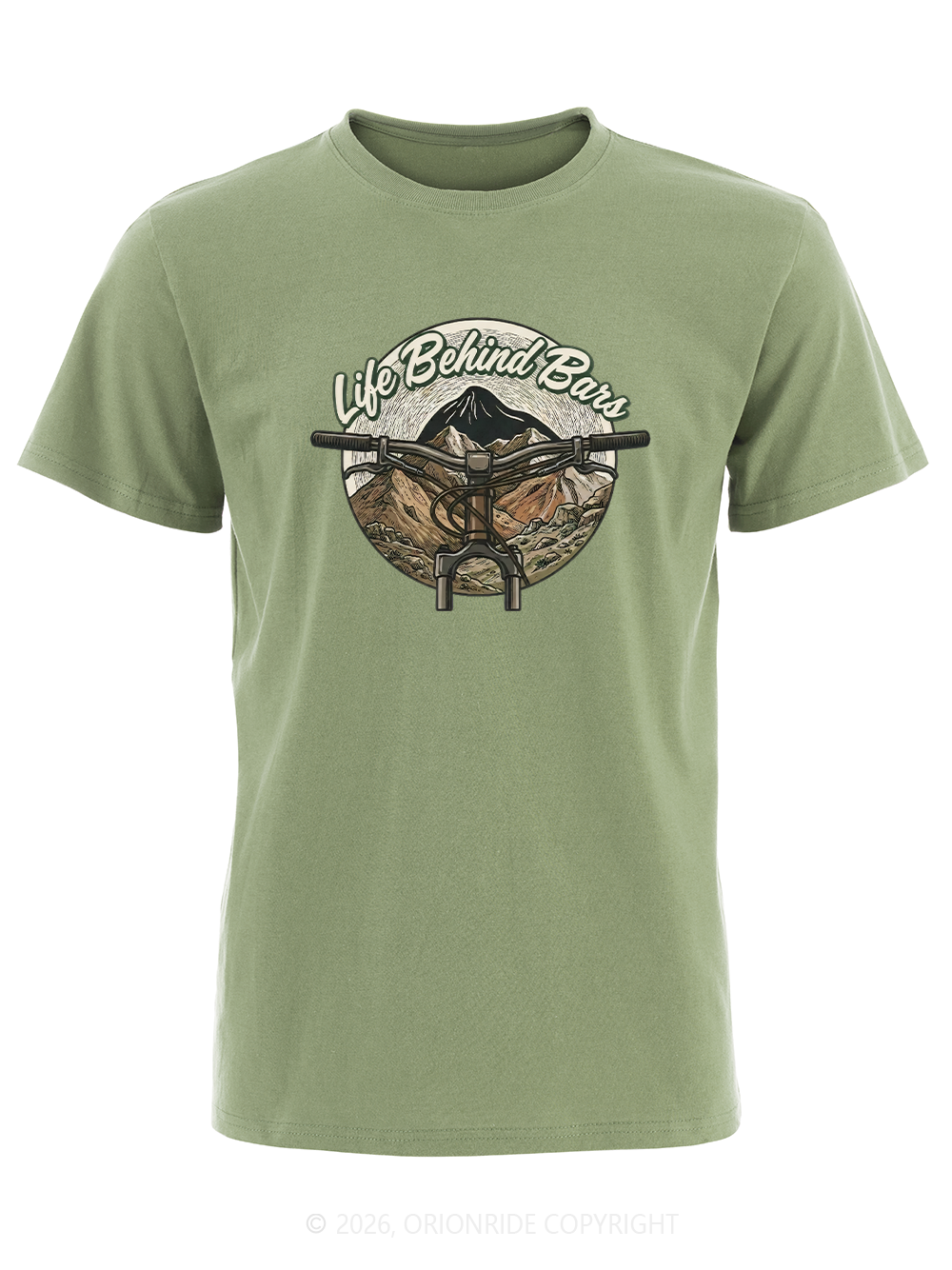 Orionride Handlebars Short Sleeves Bike T-Shirt