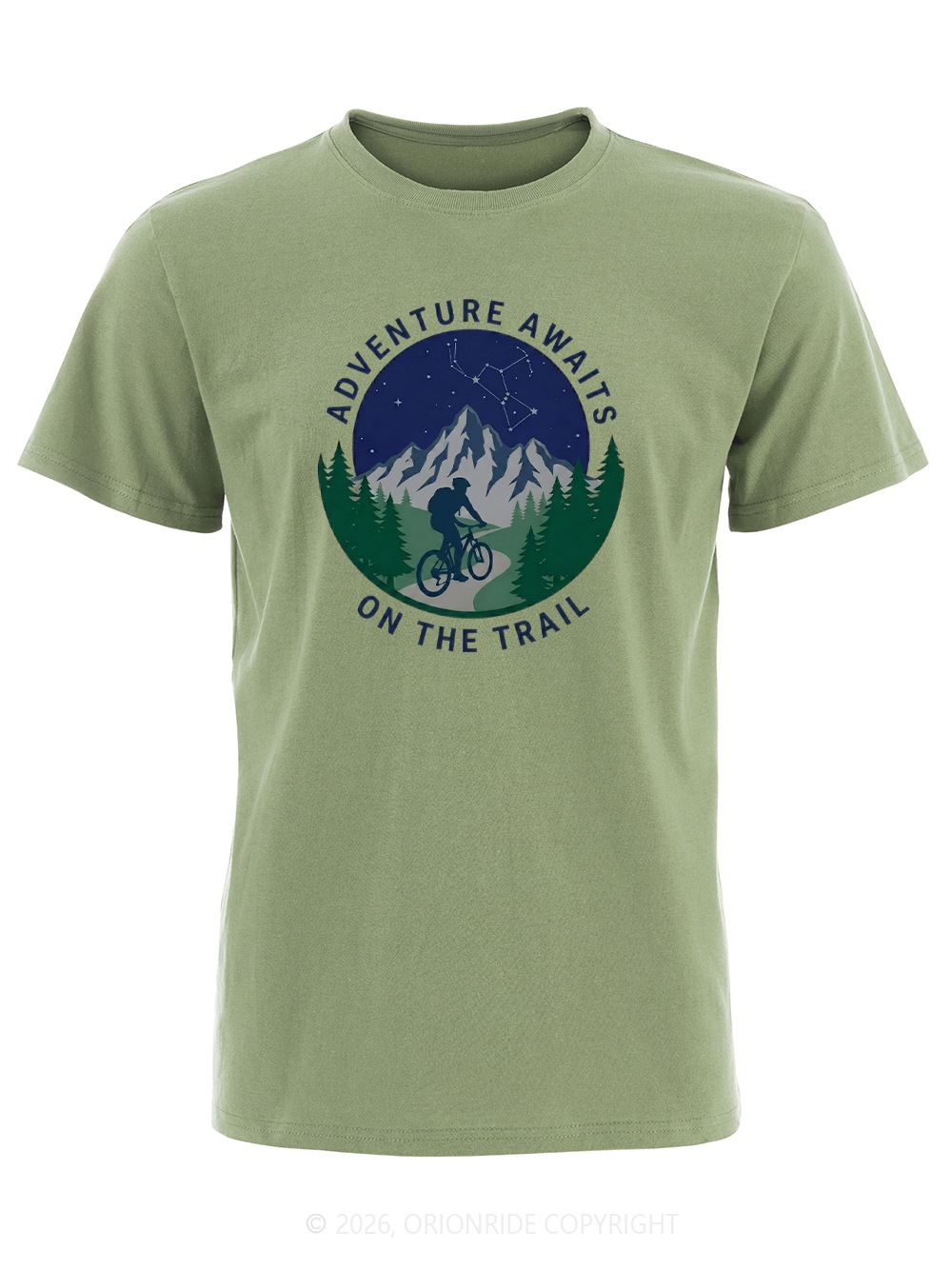 Orionride Cycling Under The Stars Short Sleeves Bike T-Shirt