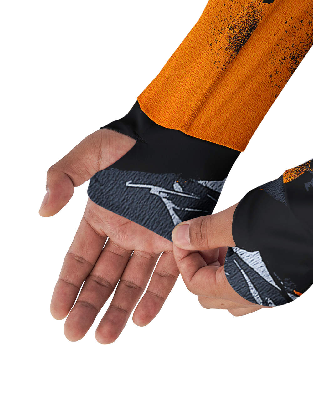 Orionride Determination To Ride Long Sleeve Cycling Hoodie Shirt