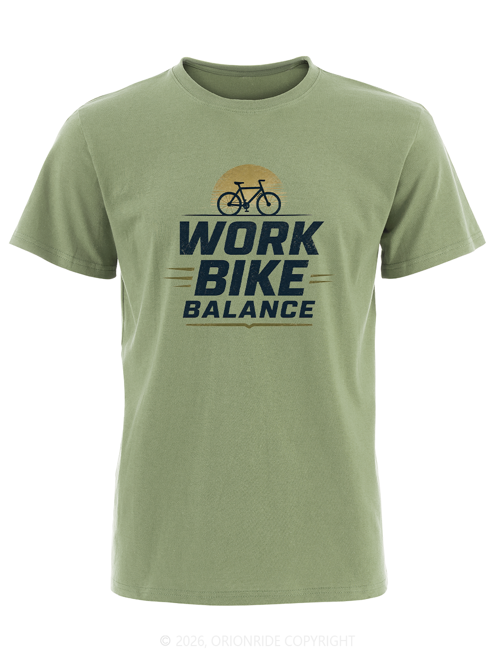 Orionride Work Bike Balance Short Sleeves Bike T-Shirt