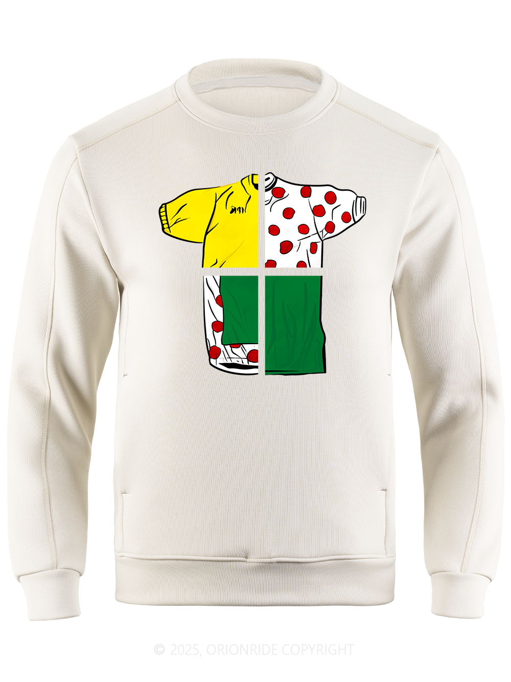 Orionride Champion Color Long Sleeve Bike Sweatshirt