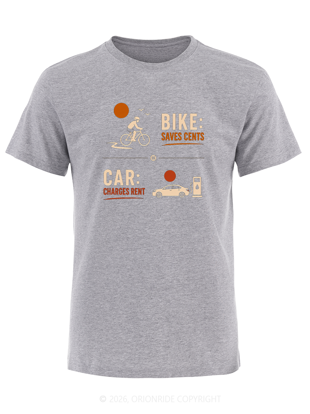 Orionride Rational Travel Short Sleeves Bike T-Shirt