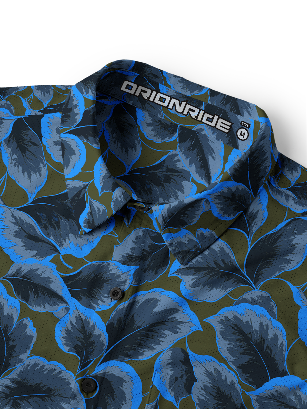 Orionride Electric Canopy Men's Stretchy Breathable Long Sleeve Gravel Shirt