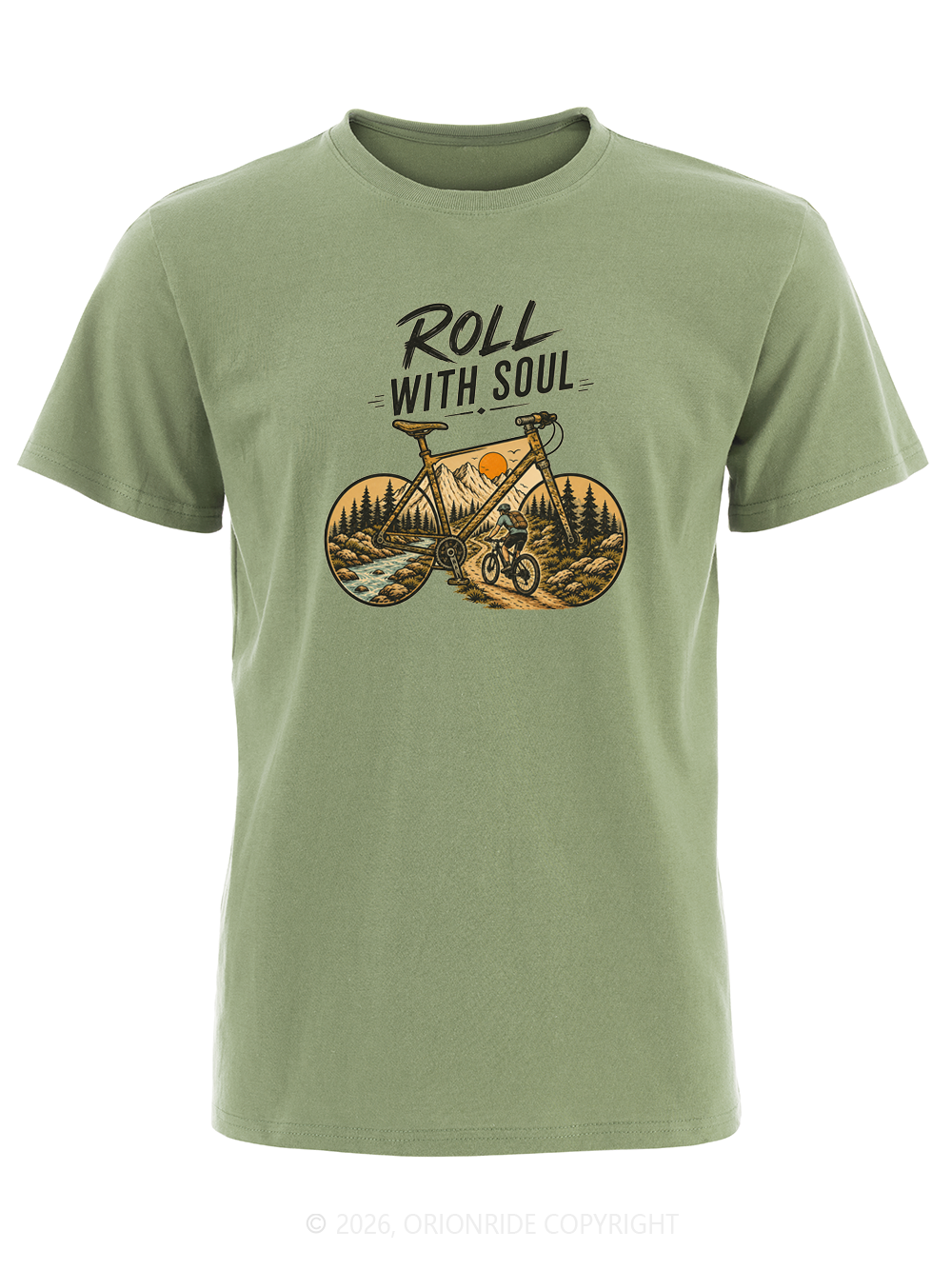Orionride Soul Wheel Short Sleeves Bike T-Shirt