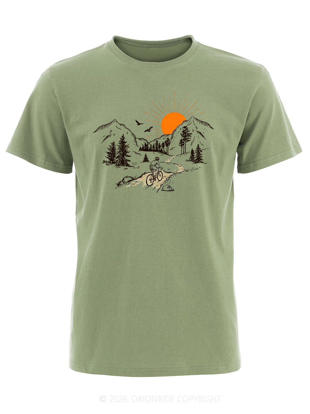 Orionride Mountain and Wilderness Trip Short Sleeves Bike T-Shirt