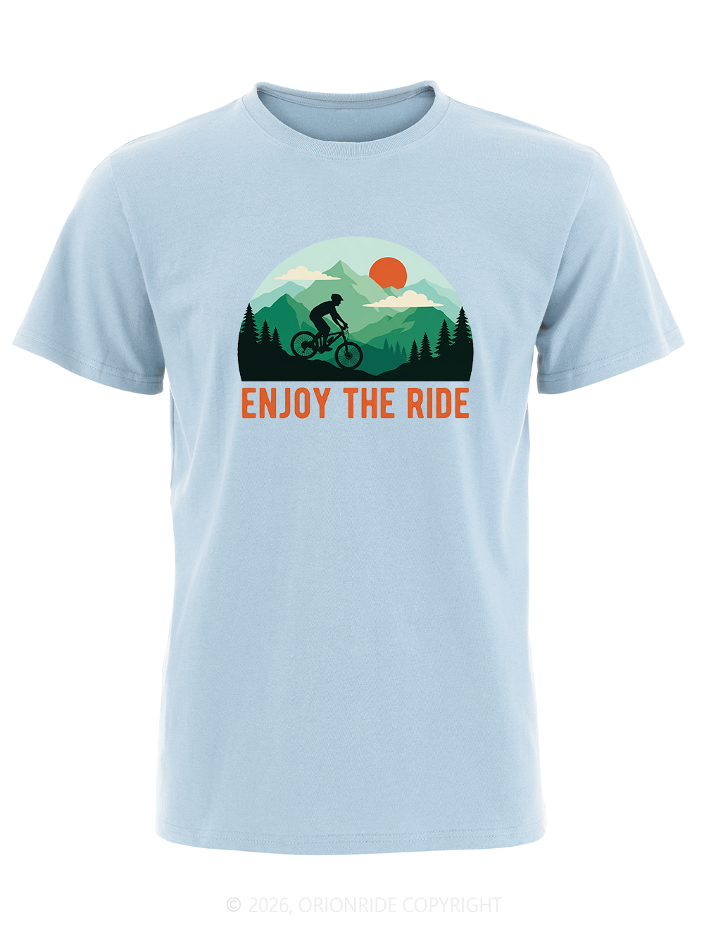 Orionride Enjoy The Ride Short Sleeves Bike T-Shirt