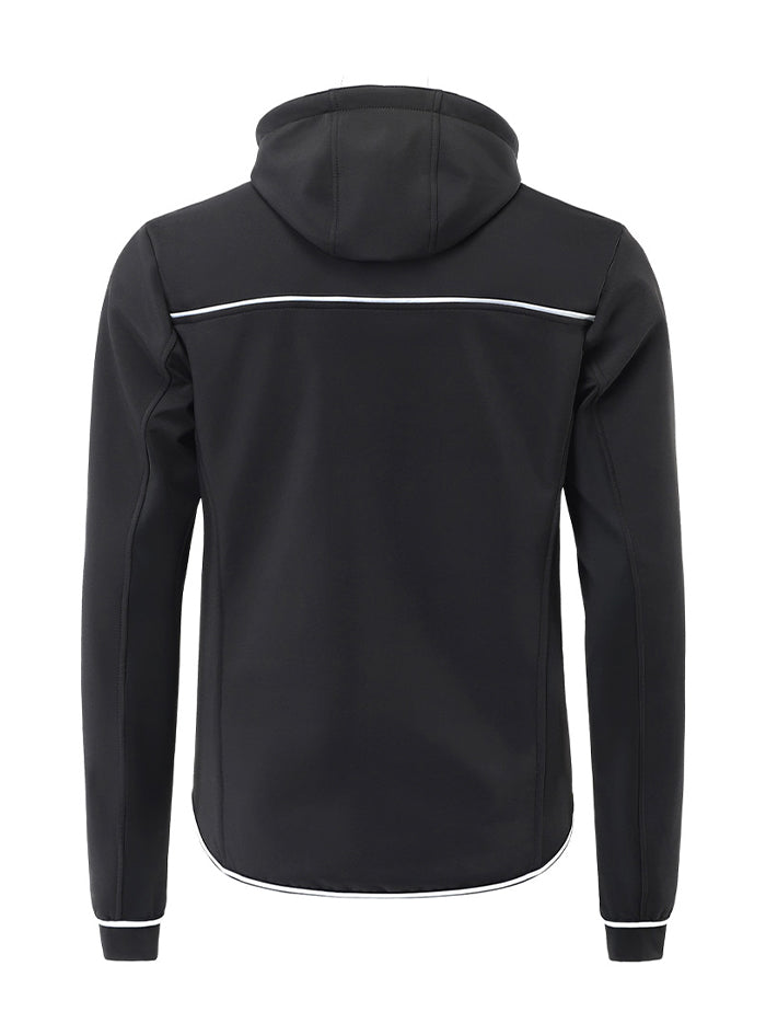 Orionride Cycling Jacket With Hood Mountain Bike Windbreaker Black