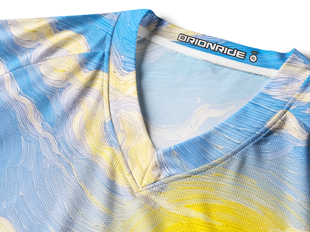 Orionride Sunlit Impression Long Sleeve Downhill Jersey