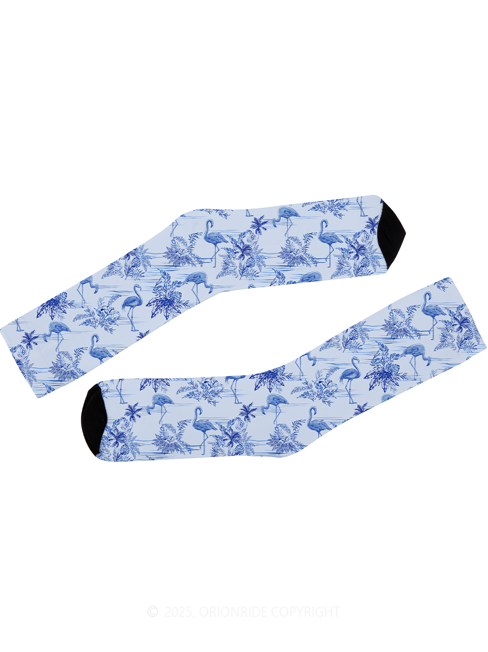 Orionride Blue Flamingo Cycling Socks