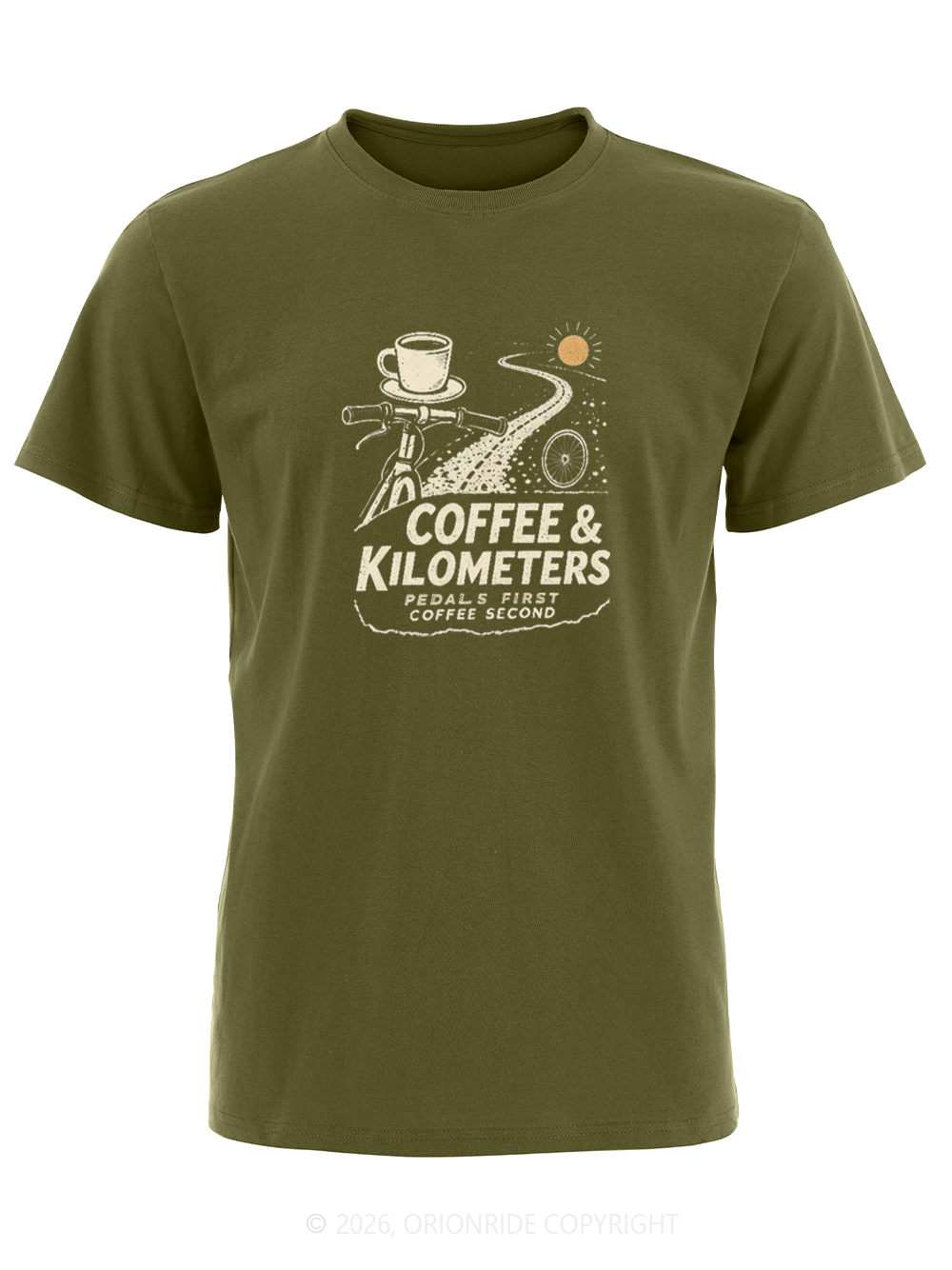 Orionride Road Coffee Ride Short Sleeves Bike T-Shirt