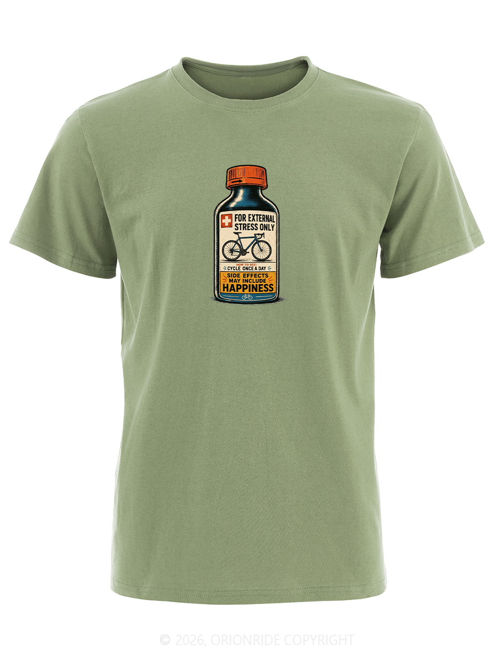Orionride For External Stress Only Short Sleeves Bike T-Shirt