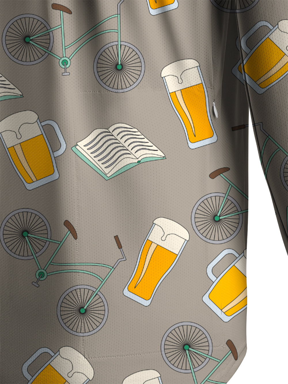 Orionride Ride Day Men's Stretchy Breathable Long Sleeve Gravel Shirt