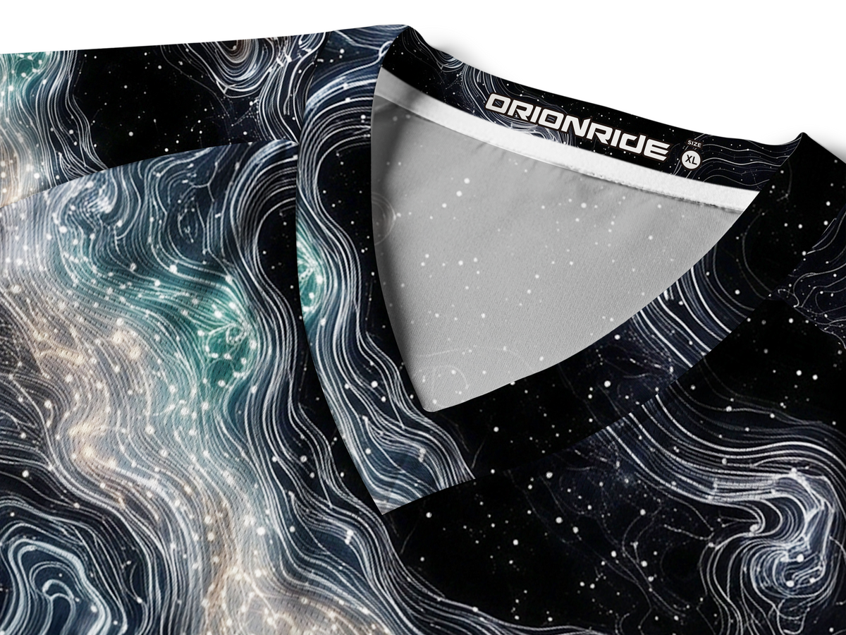 Orionride Luminous Dark Nebula  Long Sleeve Downhill Jersey