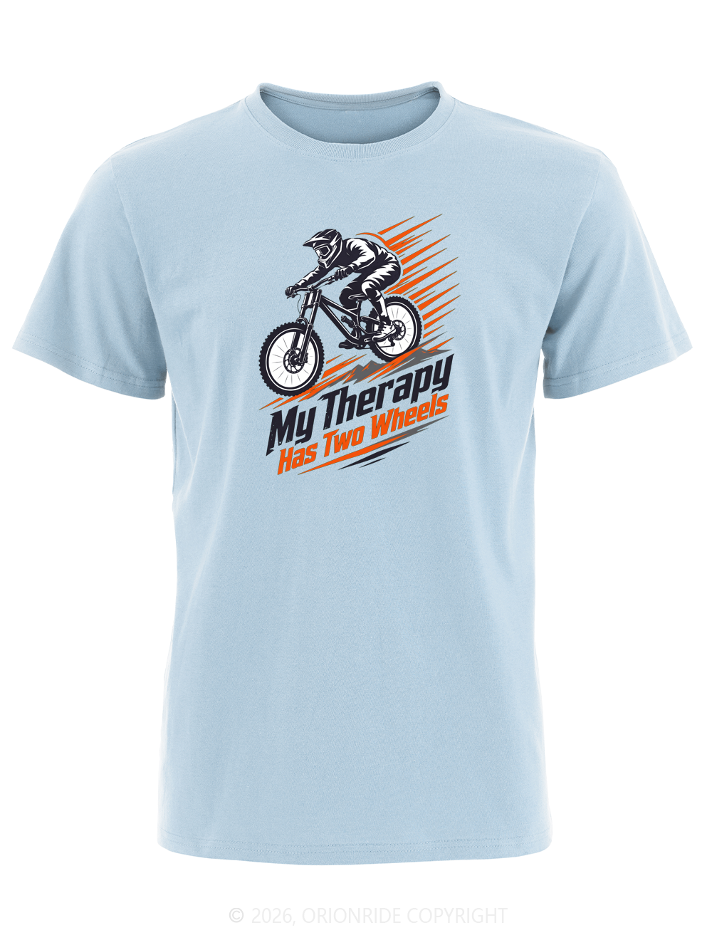 Orionride Two-Wheel Cure Short Sleeves Bike T-Shirt