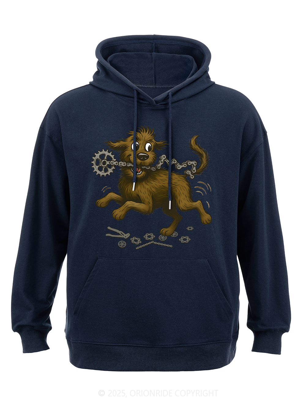 Orionride Dog Bite Chain Classic Hoddie