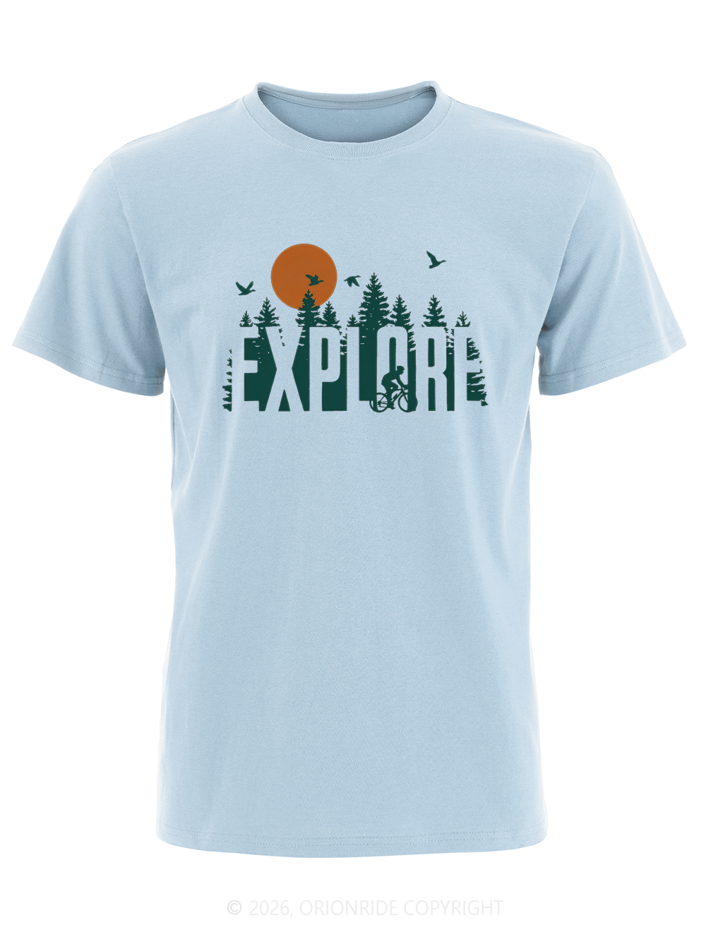Orionride Cycling Exploration Short Sleeves Bike T-Shirt