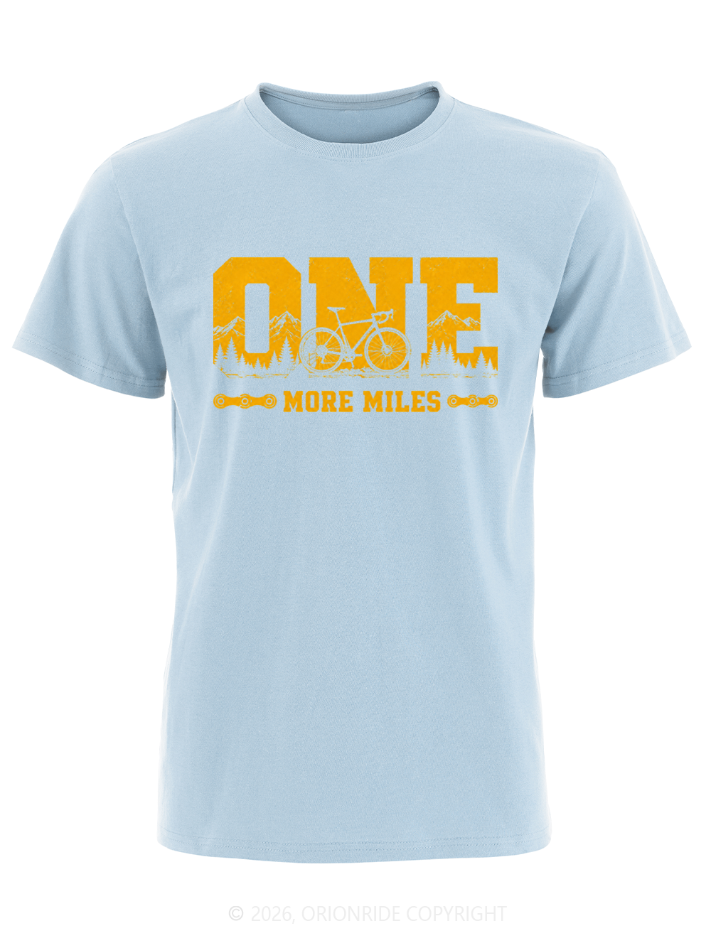 Orionride Letter Ride Short Sleeves Bike T-Shirt