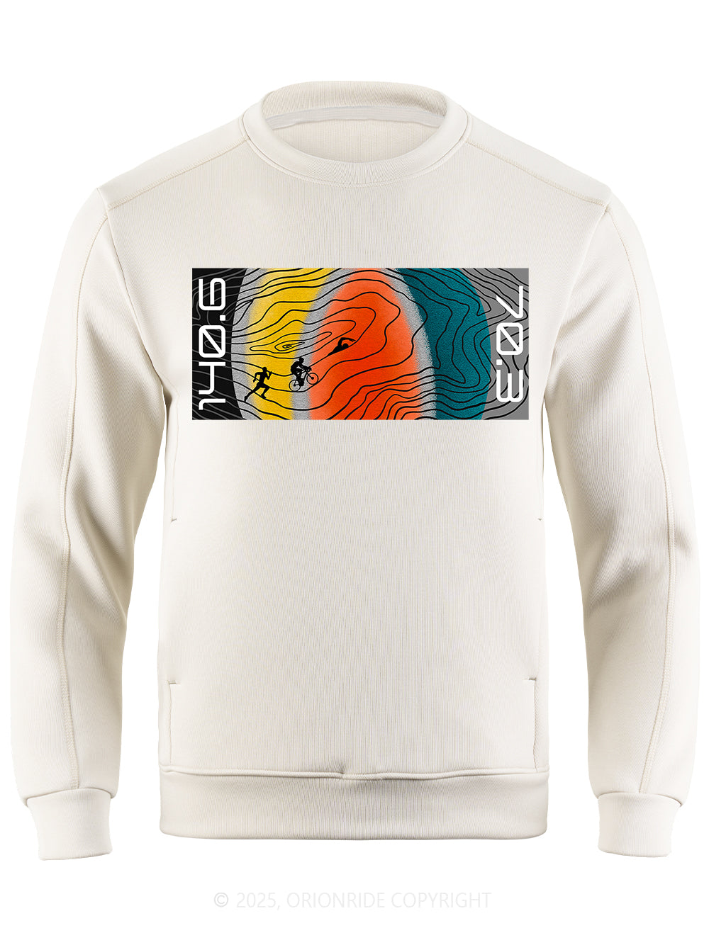 Orionride Color Triathlon Long Sleeves Bike Sweatshirts