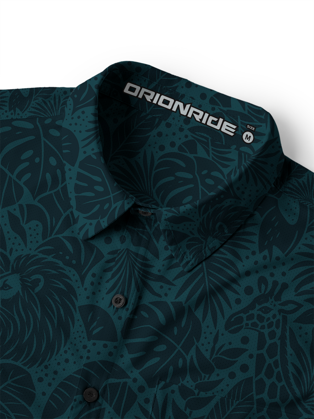 Orionride Wild Canopy Men's Stretchy Breathable Long Sleeve Gravel Shirt