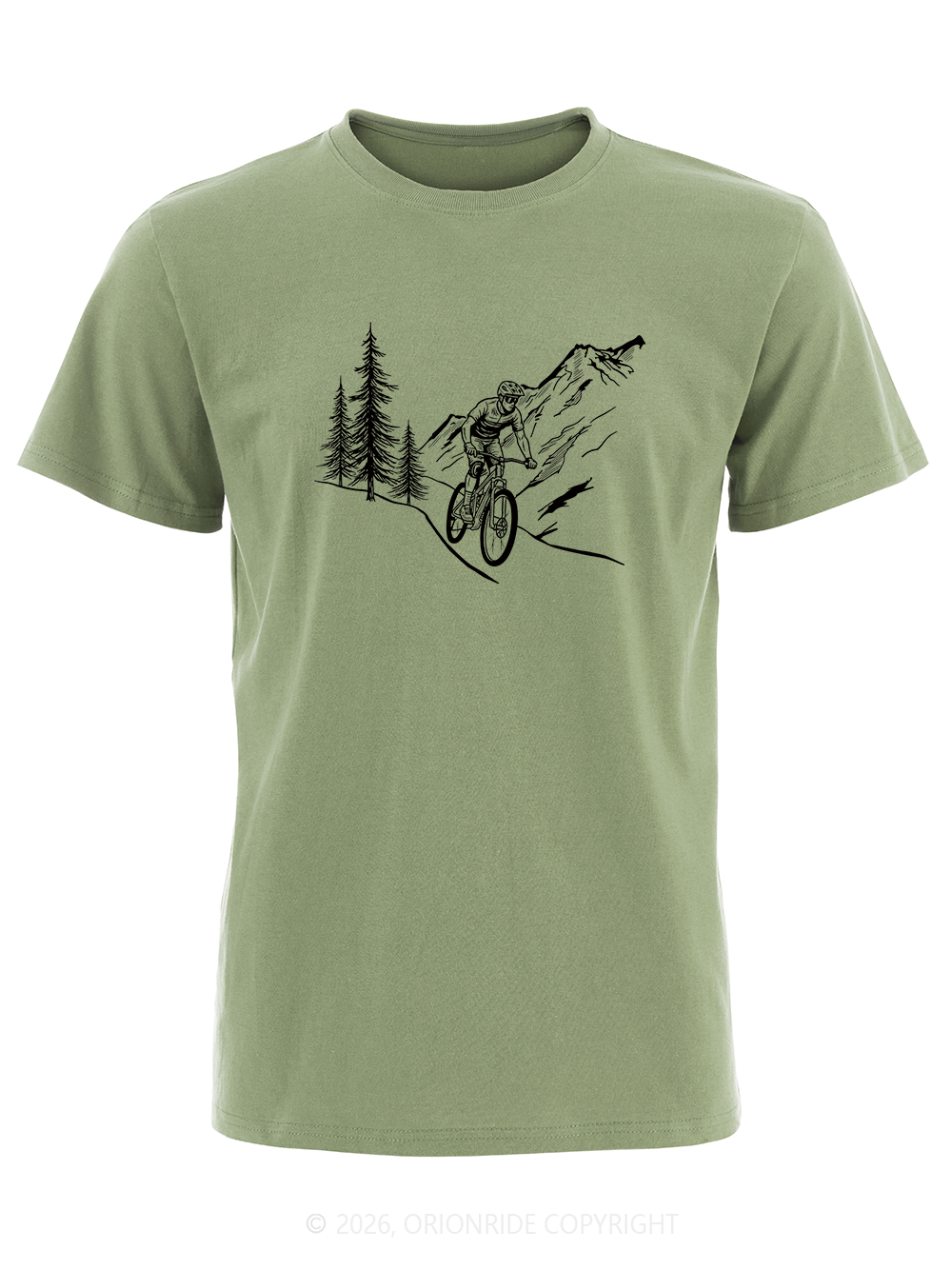 Orionride Beside The Pine Tree Short Sleeves Bike T-Shirt