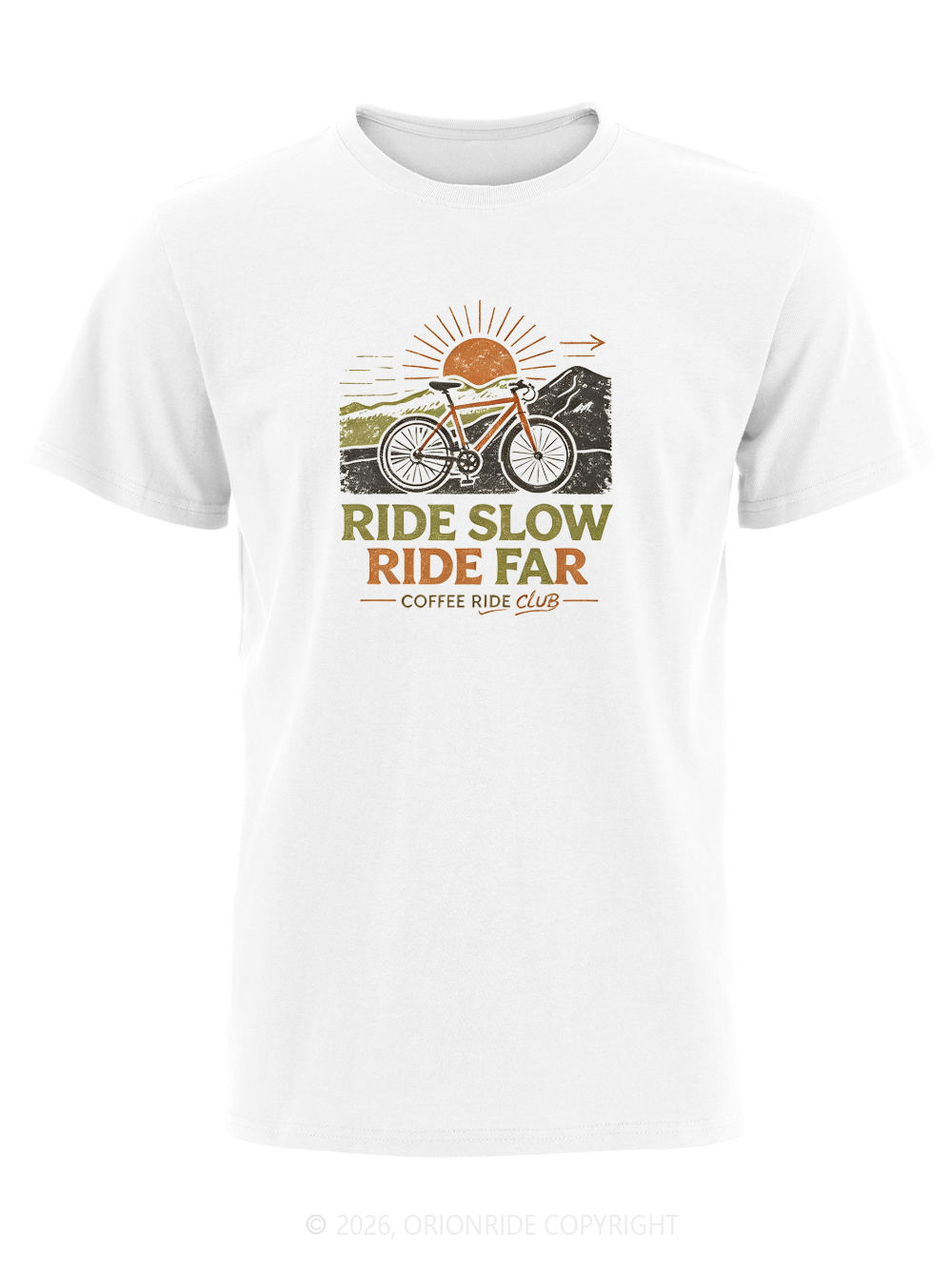 Orionride Slow Ride Short Sleeves Bike T-Shirt
