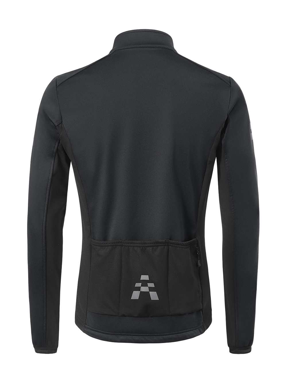 Orionride Winter Windproof and Water-Resistant Fleece Cycling Jacket Black