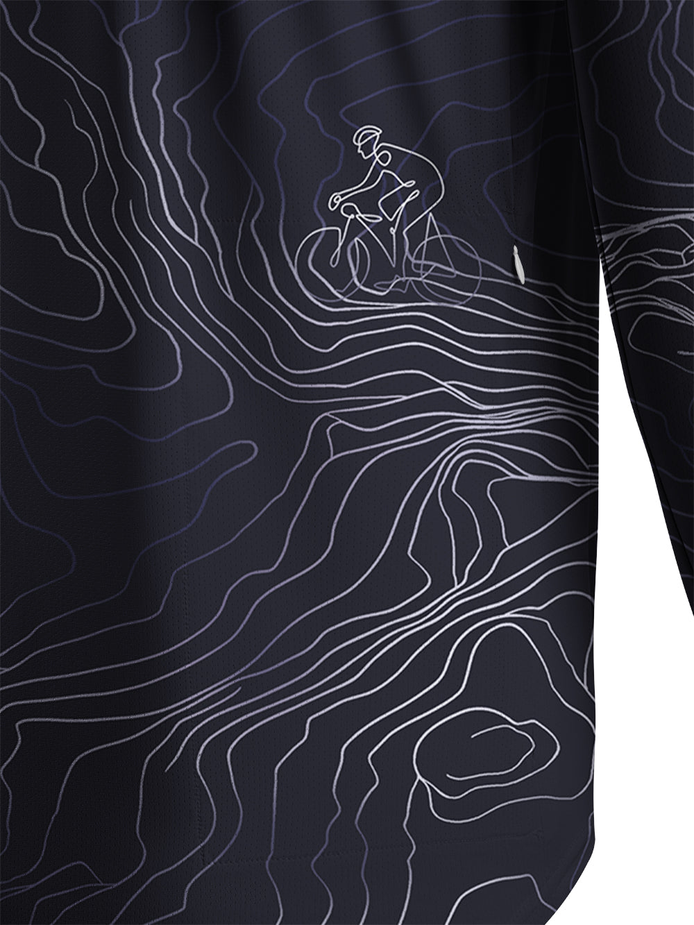 Orionride Rugged Contours Men's Stretchy Breathable Long Sleeve Gravel Shirt
