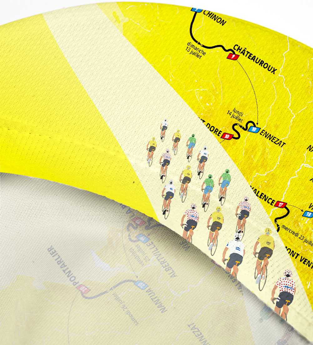Orionride Race Route Cycling Cap