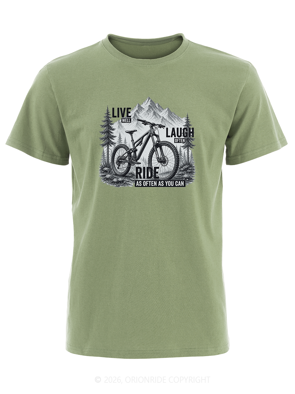 Orionride Ink Ride Wild Short Sleeves Bike T-Shirt