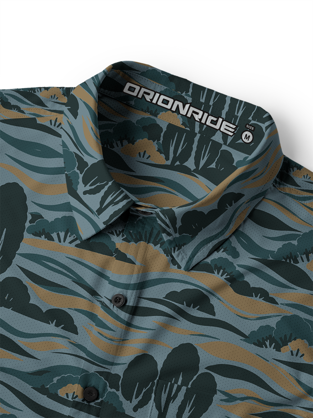 Orionride Rhythmic Vista Men's Stretchy Breathable Long Sleeve Gravel Shirt