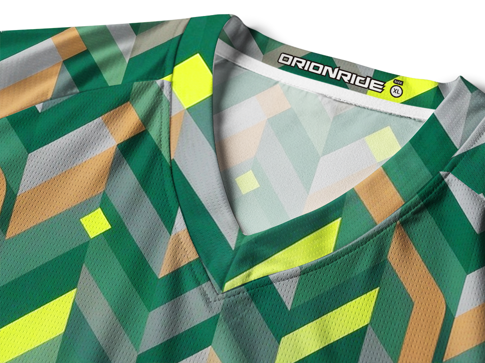 Orionride Pixel Roots Long Sleeve Downhill Jersey